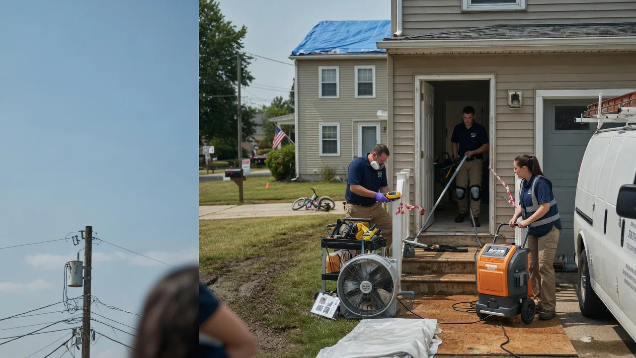 Water Damage Repair in Sidney, MI near me